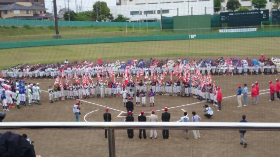 千葉県スポーツ少年団軟式野球交流大会　開会式