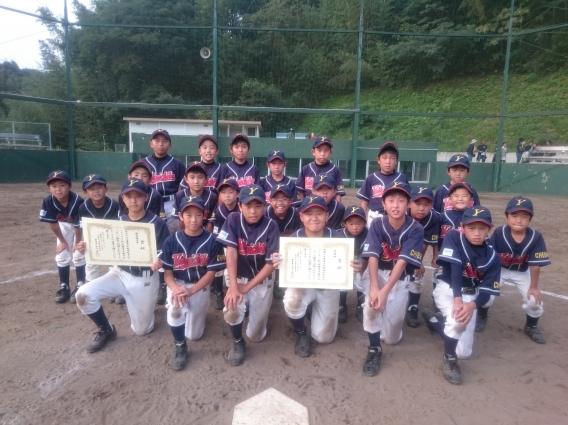 千葉県少年野球大会(ろうきん杯)匝瑳市予選　第二位