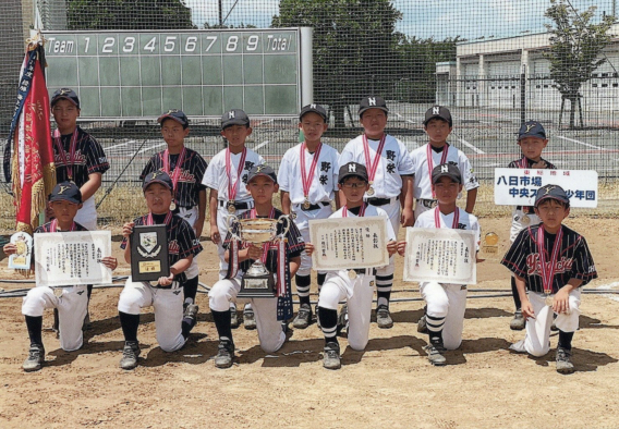 祝　東総地区少年野球連盟低学年大会　【優勝！！】